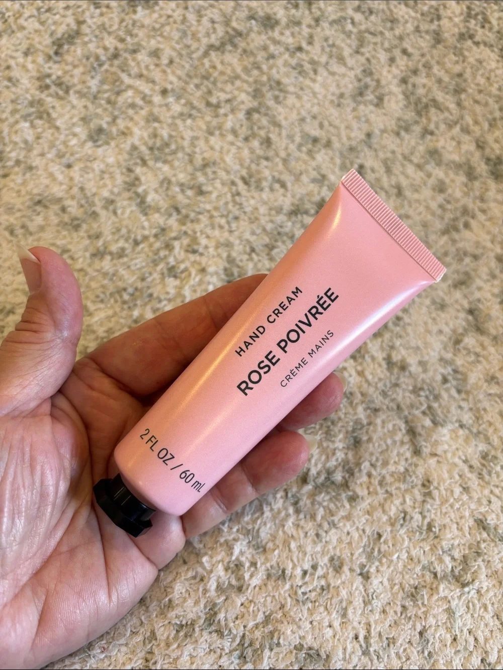 Mistral Rose Poivrée Scented Luxury Hand Cream France NWT 2oz.
